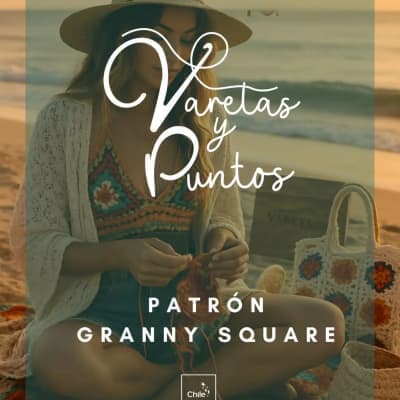 Patrón Granny Square Básico – Descarga Gratuita
