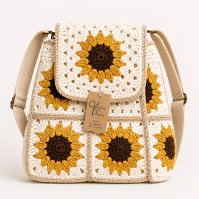 Mochila Girasoles