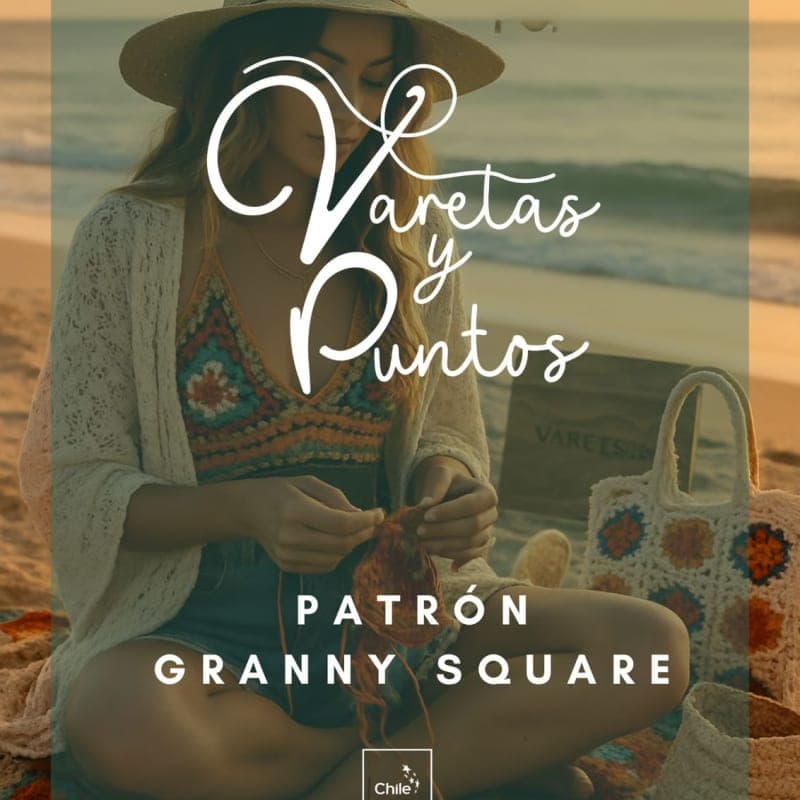 Patrón Granny Square Básico – Descarga Gratuita