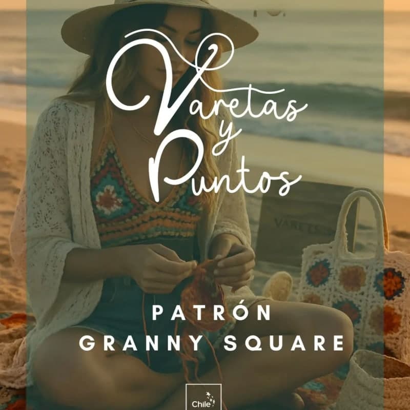 Patrón Granny Square Básico – Descarga Gratuita